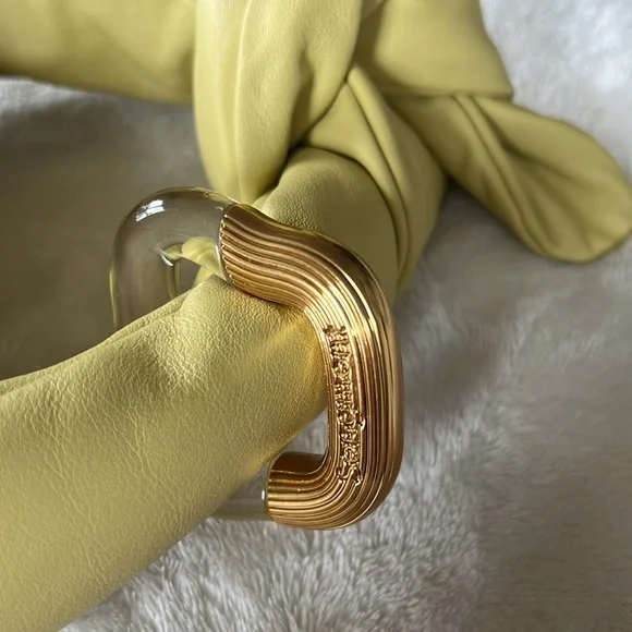 RARE! Songmont - Small Wonton Bag Yellow - Picture 7 of 10